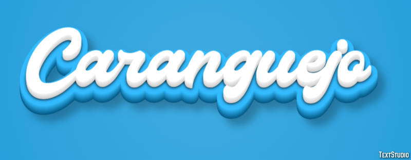 Caranguejo Efeito do texto