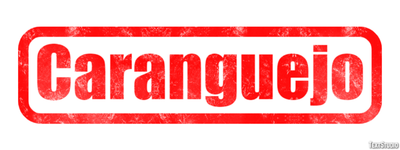 Caranguejo Efeito do texto