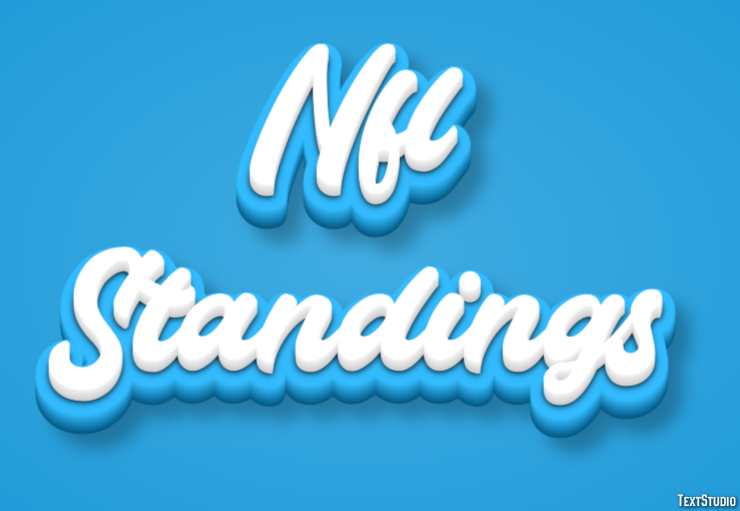 Nfl Standings Efeito de texto