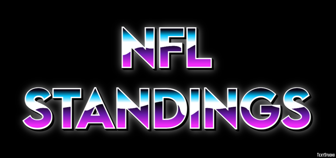 Nfl Standings Efeito de texto