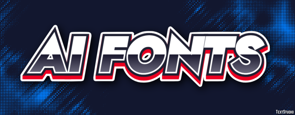 Ai Fonts Effetto testo