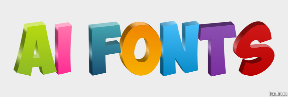 Ai Fonts Effetto testo