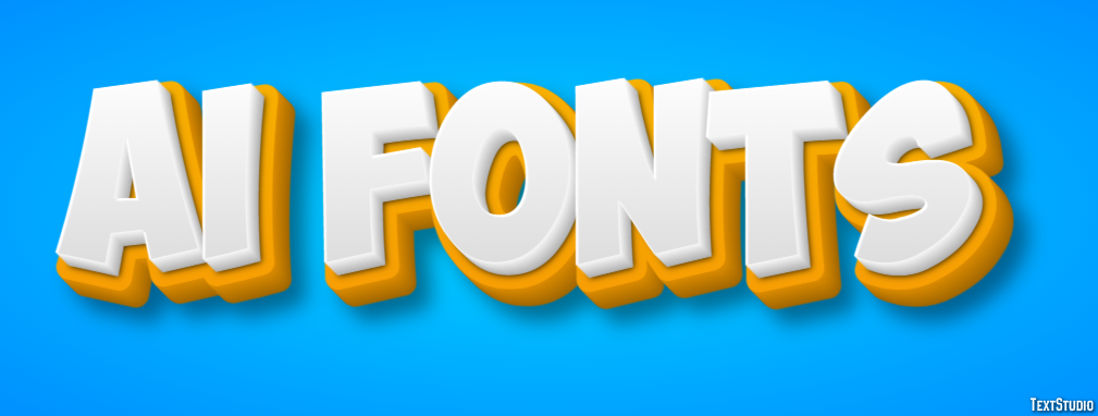 Ai Fonts Effetto testo