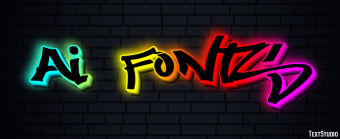 Ai Fonts Effetto testo