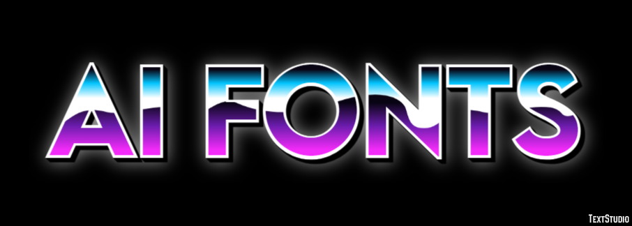 Ai Fonts Effetto testo