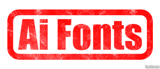 Ai Fonts Effetto testo
