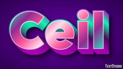 Ceil テキスト効果