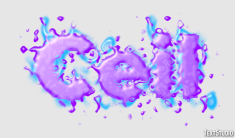 Ceil Text Effect