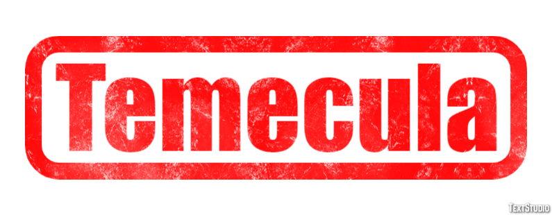 Temecula テキスト効果