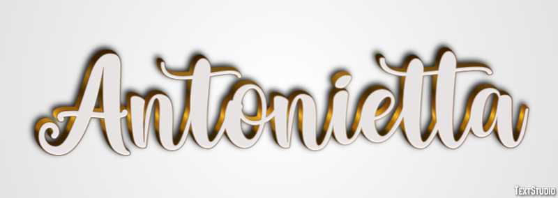 Antonietta Efecto de Texto