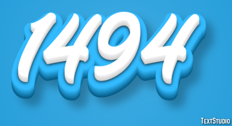 1494 Effetto testo