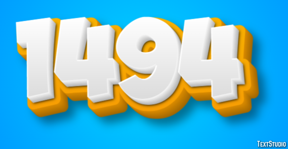 1494 Effetto testo