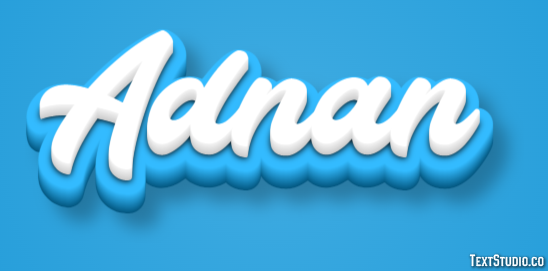 Adnan Texteffekt