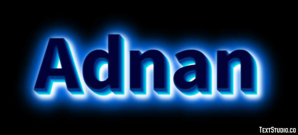 Adnan Effetto testo