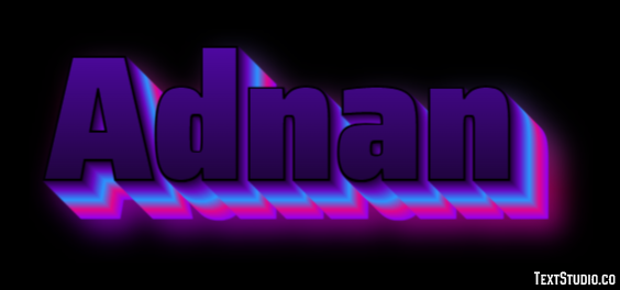 Adnan Texteffekt