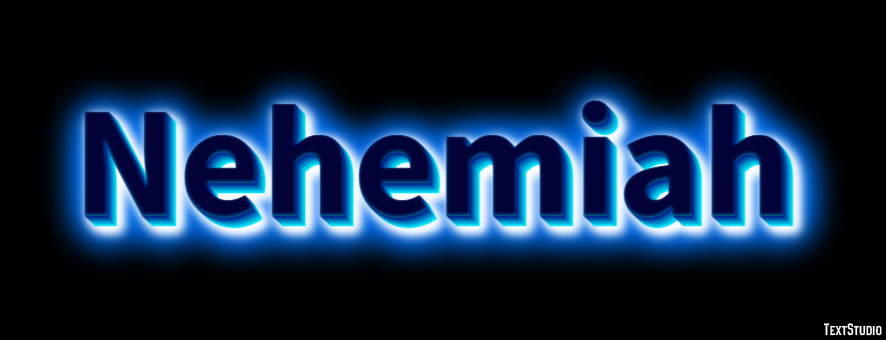 Nehemiah Text Effect