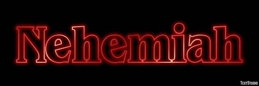 Nehemiah Text Effect