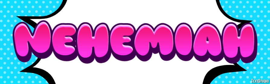 Nehemiah Text effect
