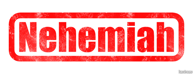 Nehemiah Text effect