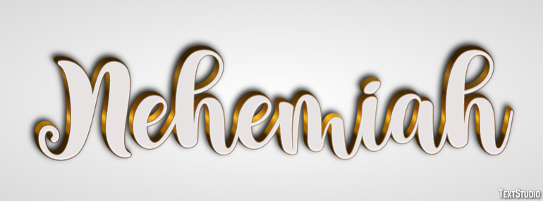 Nehemiah Text Effect