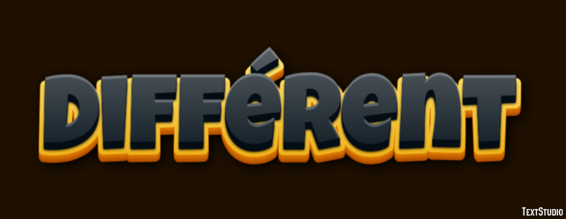 Différent Effet de Texte