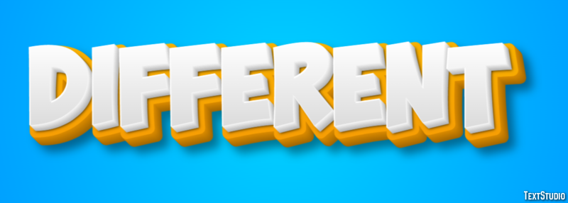 Différent Effet de Texte