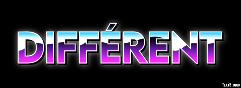 Différent Effetto testo