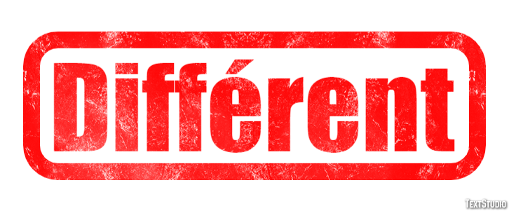 Différent Effetto testo