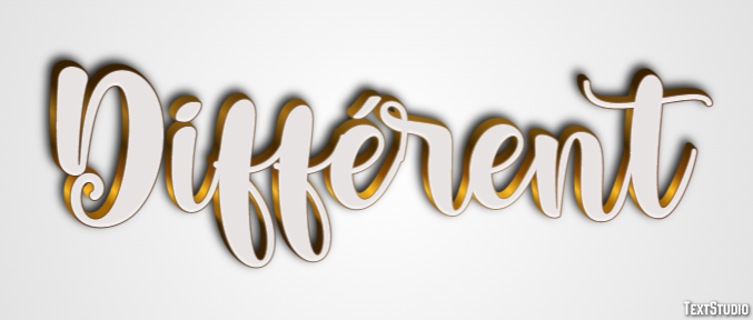 Différent Effet de Texte