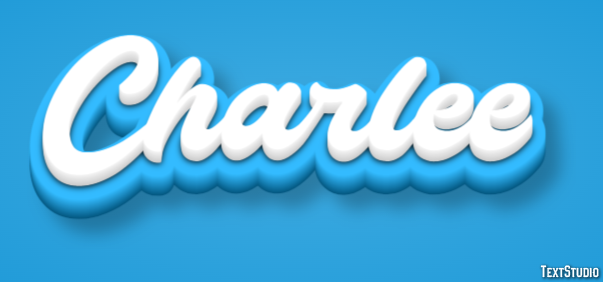 Charlee Text Effect