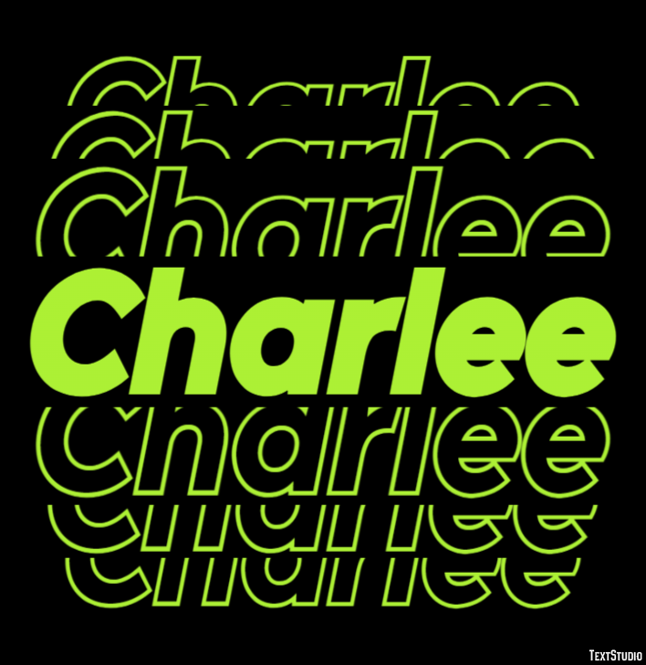 Charlee Text Effect