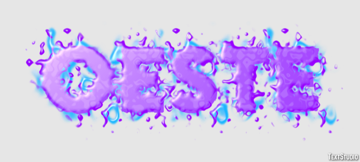 Oeste Text effect