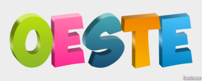 Oeste Text Effect