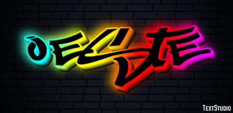 Oeste Text effect