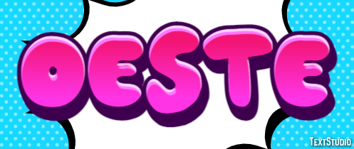 Oeste Text Effect