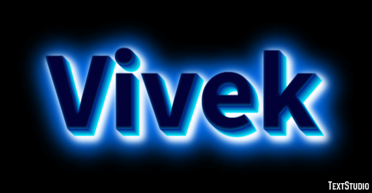 Vivek Effetto testo