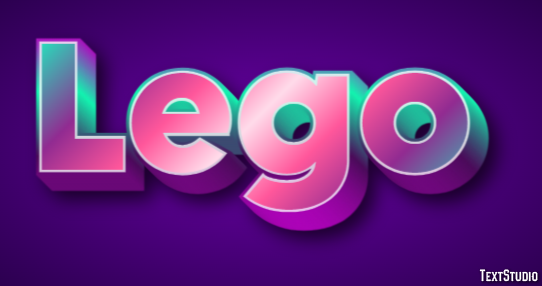 Lego Tekst Effect