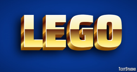 Lego Tekst Effect