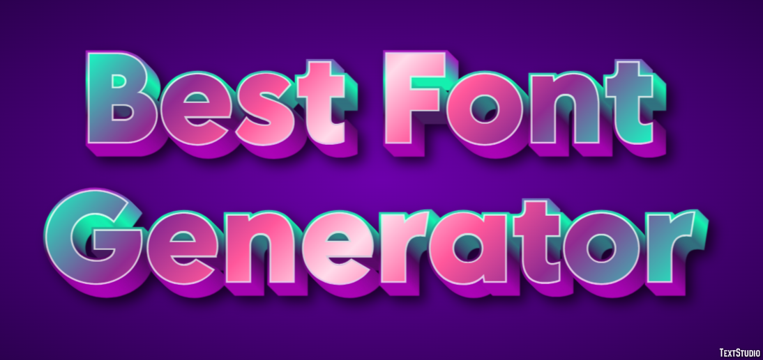 Best Font Generator Text Effect