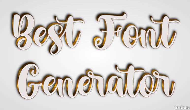 Best Font Generator Text Effect