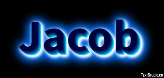 Jacob テキスト効果