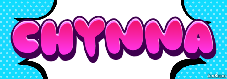 Chynna Эффект текста
