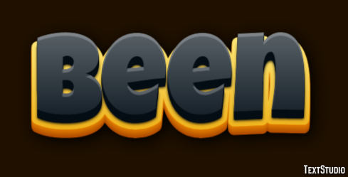Been Text Effect