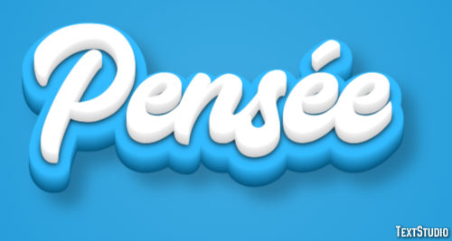 Pensée Effet de Texte