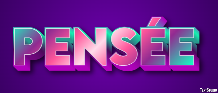 Pensée Effet de Texte