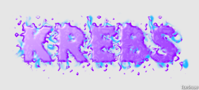 Krebs Texteffekt
