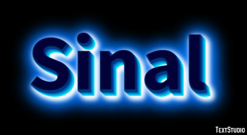Sinal Efekt tekstowy