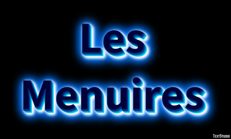Les Menuires Efekt tekstowy