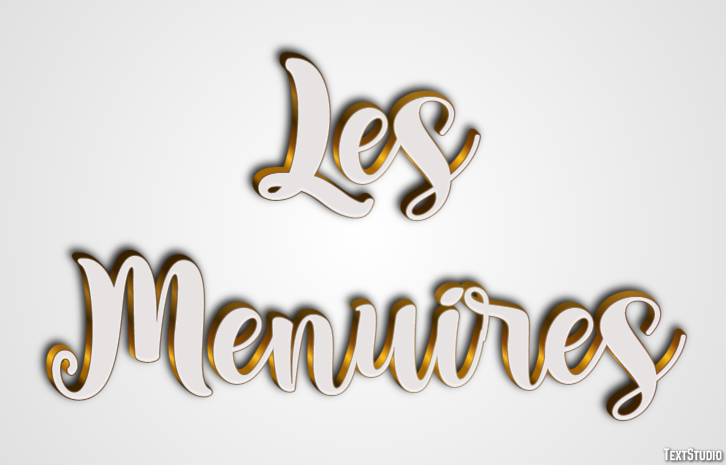 Les Menuires Efekt tekstowy