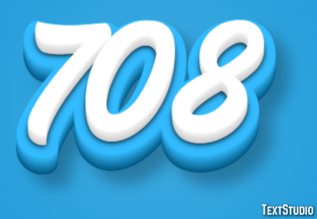 708 Tekst Effect